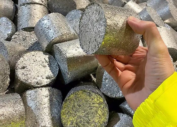 blocs métaux recyclage usinage